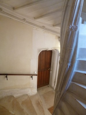 l'escalier intérieur